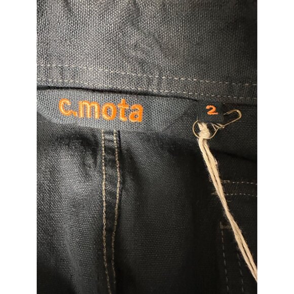 NWT Womens Handmade Hemp Organic Cotton Utility Pants Size 2 Artisan Wide Leg - Picture 3 of 11